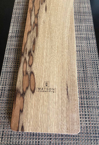 Huge Charcuterie Board, Cheese Tray, Black Limba