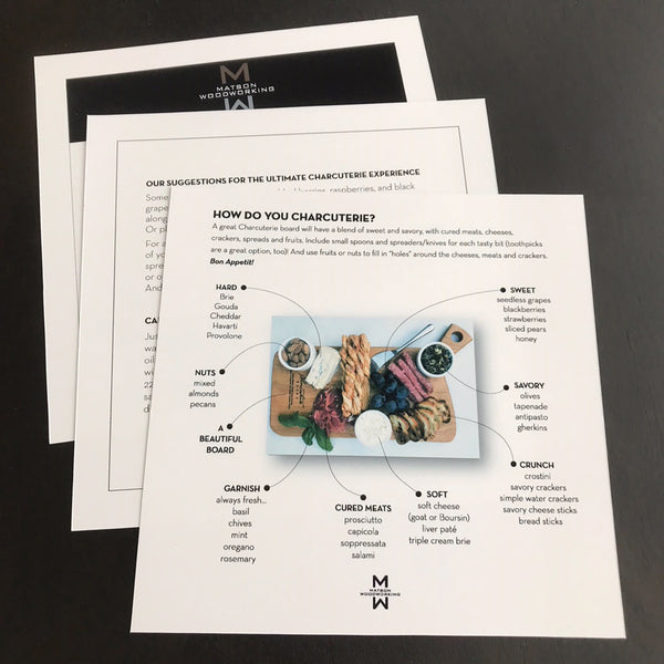 Large Charcuterie Board, Serving Tray, Rectangular, Cherry, Walnut - Shop Matson