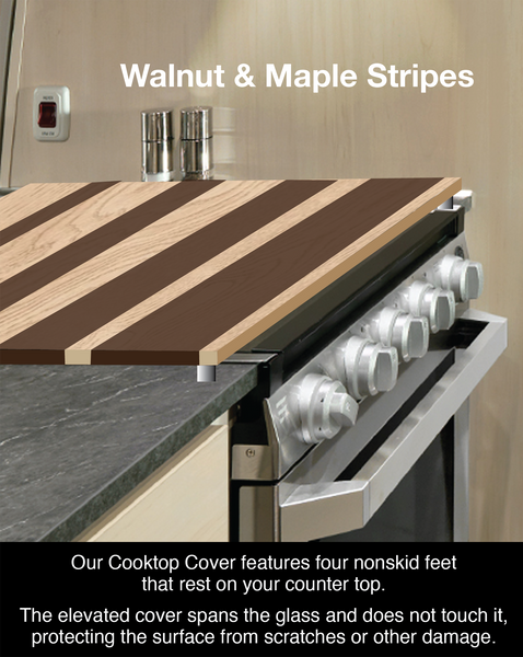 Airstream Tradewind & Pottery Barn Cooktop Cover, Stove Top, Protects Glass Lid