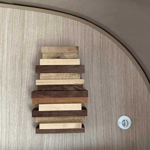 Airstream Mini Staggered Wood Wall Artwork, Airstream Decor, Accessory