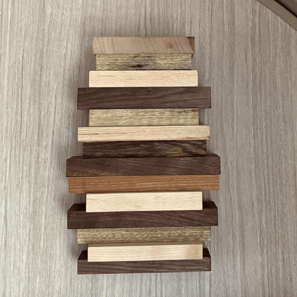 Airstream Mini Staggered Wood Wall Artwork, Airstream Decor, Accessory