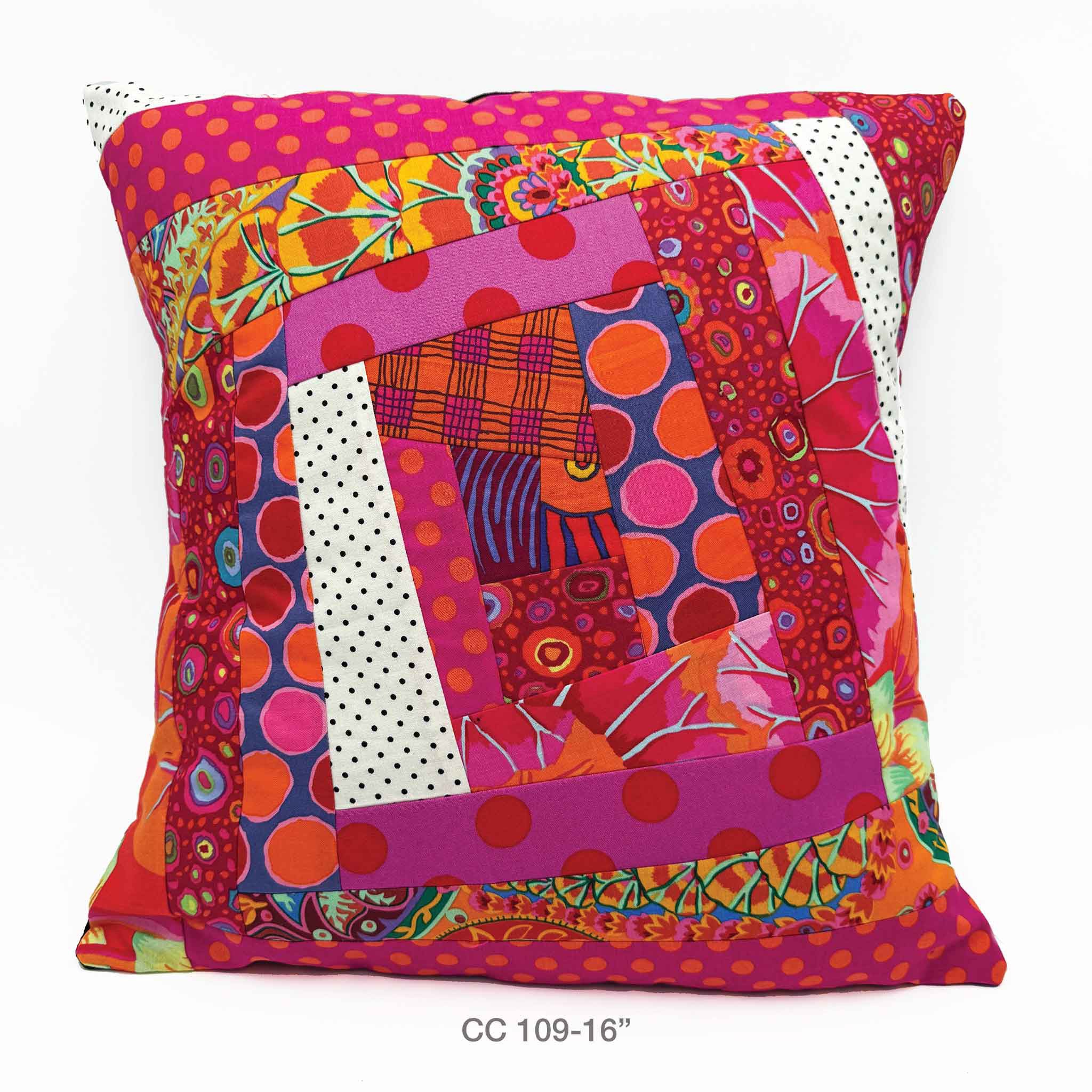 Couch Candy, Throw Pillows, Bold Fabric Collages, Playful, Splash Of Whimsy