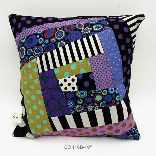 Couch Candy, Plump Playful Throw Pillows, Bold Fabrics, Soft Form, Splash Of Whimsy