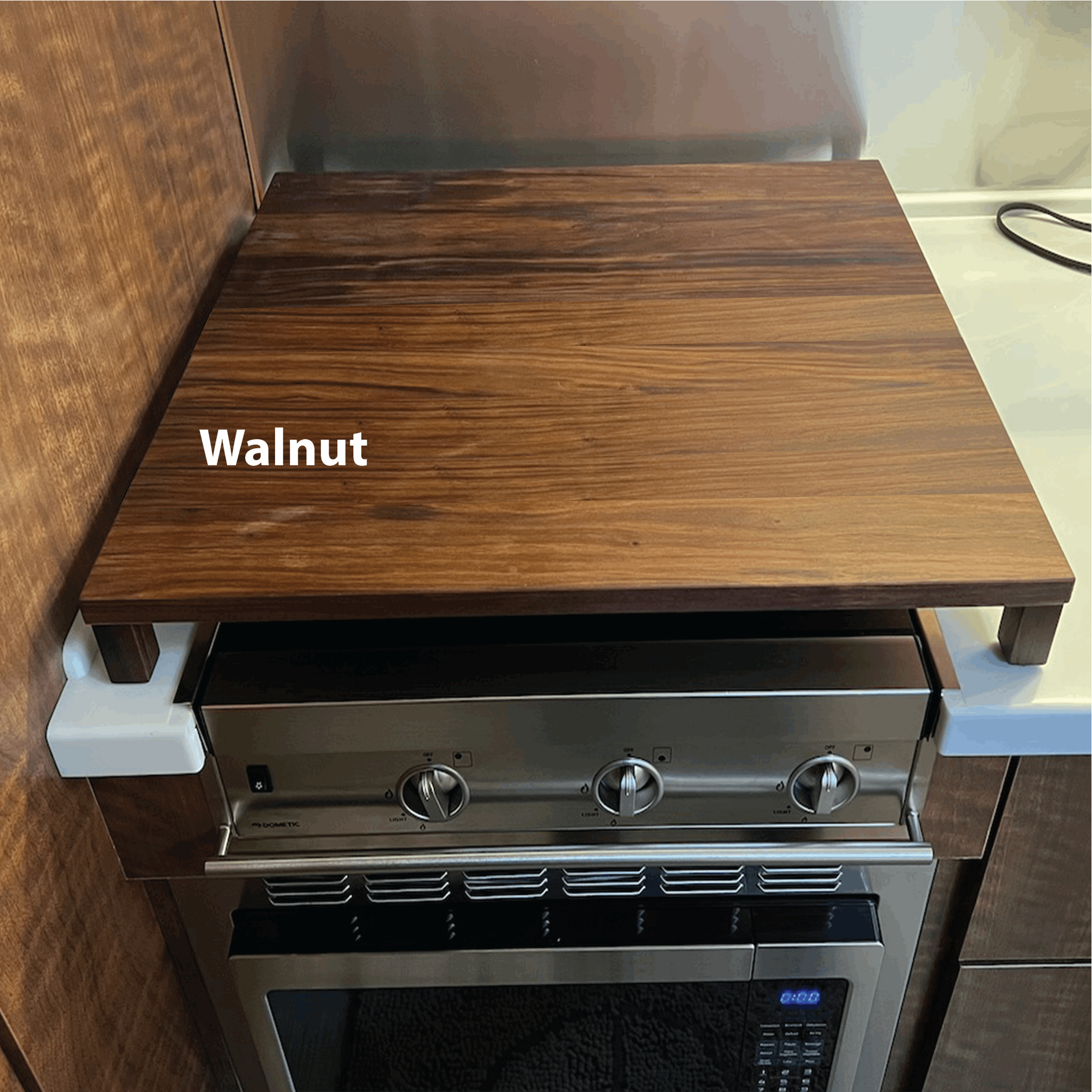 Black Walnut Stove Top Cover Cutting Board