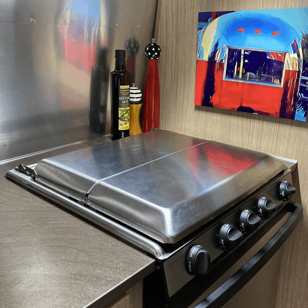 Airstream Cook Top Cover, Flying Cloud, International, Stove Top, Stainless Lid, Range Top - Shop Matson