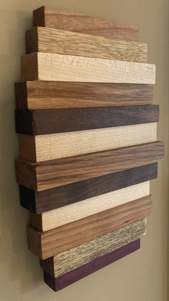 Airstream Mini Staggered Wood Wall Artwork, Airstream Decor, Accessory
