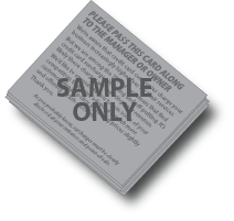 Credit Card Surcharge Cards