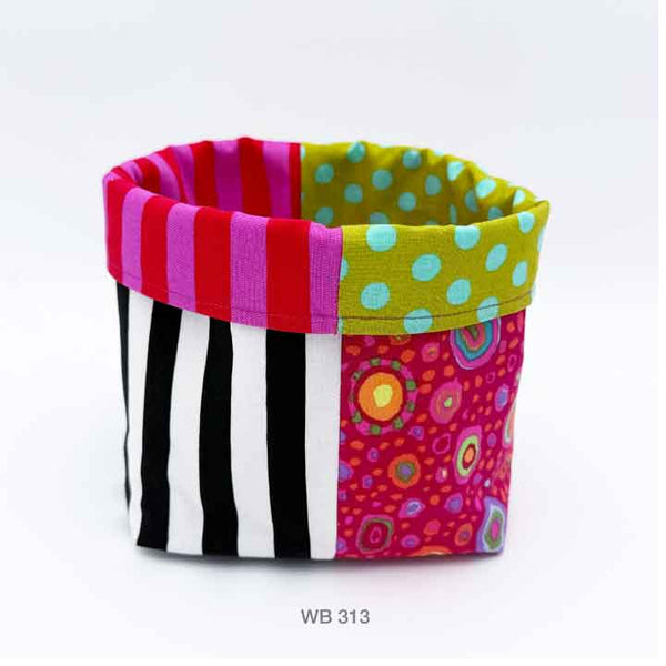 Wonder Bucket, Fabric, Desktop Storage, Tech Cables, Cosmetics, DVD, CD, Yarn, Planter, Store Small Stuff