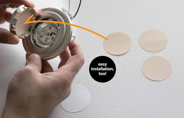 Warming Gels For Airstream LED Puck Lights, AirShade, Airstream Decor, Accessory, Pack of 30 Gels