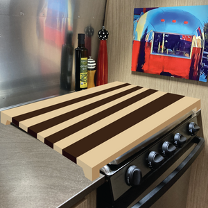 Airstream Cook Top Cover, Flying Cloud, International, Stove Top, Stainless Lid, Range Top - Shop Matson